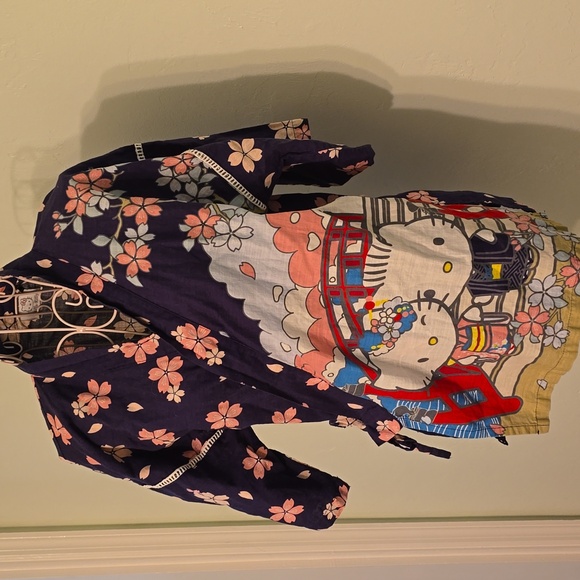 Hello Kitty & Dear Daniel x Japan x Tutu Anna x Sakura Bloom Yukata Kimono - Picture 6 of 6